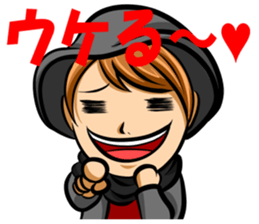 Maiden -based men's Toru -chan sticker #12582401