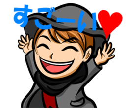 Maiden -based men's Toru -chan sticker #12582409