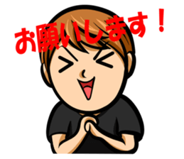 Maiden -based men's Toru -chan sticker #12582411