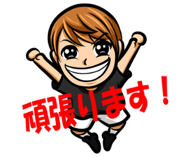 Maiden -based men's Toru -chan sticker #12582413