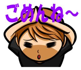 Maiden -based men's Toru -chan sticker #12582422