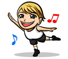 Maiden -based men's Toru -chan sticker #12582425