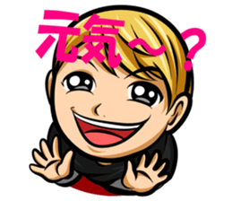 Maiden -based men's Toru -chan sticker #12582426