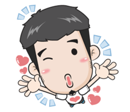 love you (tatar)+ sticker #12582819