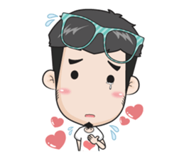 love you (tatar)+ sticker #12582826