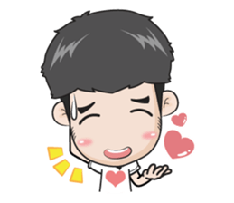 love you (tatar)+ sticker #12582832