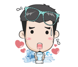 love you (tatar)+ sticker #12582838