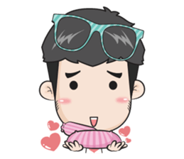 love you (tatar)+ sticker #12582852