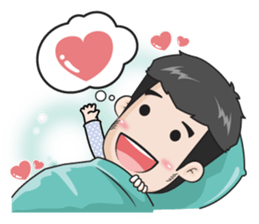 love you (tatar)+ sticker #12582853