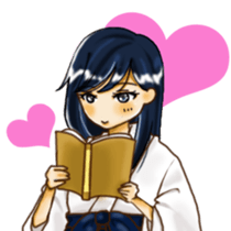 Rin of the person of calligraphy 2 sticker #12582972