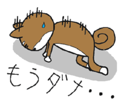 cute shiba inu no taro sticker #12583466