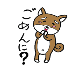 cute shiba inu no taro sticker #12583474