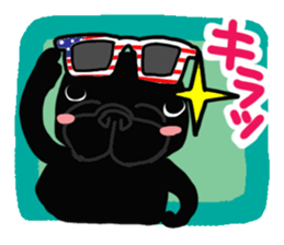 French bulldog family13 sticker #12583600