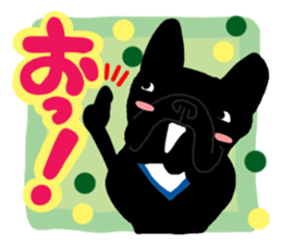 French bulldog family13 sticker #12583601