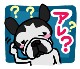 French bulldog family13 sticker #12583603