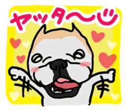 French bulldog family13 sticker #12583604