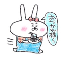 Usagijyoshi graffiti sticker #12584203