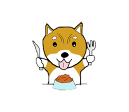 mameshiba sticker #12584556