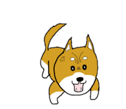 mameshiba sticker #12584559