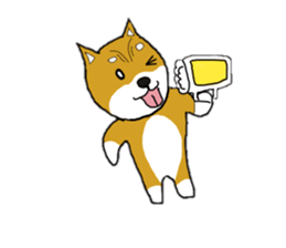 mameshiba sticker #12584561