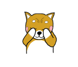 mameshiba sticker #12584564