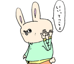 Suspenders and belt . The day-to-day . sticker #12584785