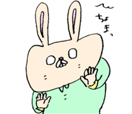 Suspenders and belt . The day-to-day . sticker #12584793