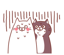 Twin cats nyansuke&kojiro~for Beginners~ sticker #12585331