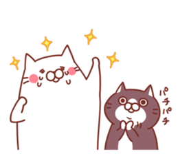 Twin cats nyansuke&kojiro~for Beginners~ sticker #12585334