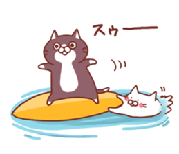 Twin cats nyansuke&kojiro~for Beginners~ sticker #12585339