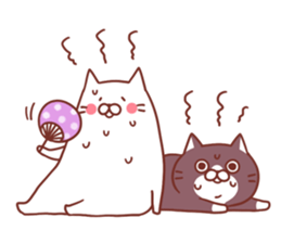 Twin cats nyansuke&kojiro~for Beginners~ sticker #12585340