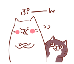 Twin cats nyansuke&kojiro~for Beginners~ sticker #12585343