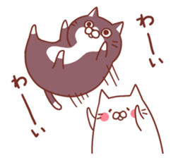 Twin cats nyansuke&kojiro~for Beginners~ sticker #12585348