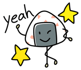 rice ball! sticker #12585817