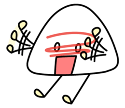 rice ball! sticker #12585821