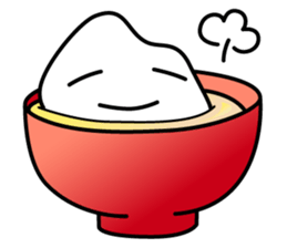 rice ball! sticker #12585834