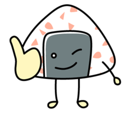 rice ball! sticker #12585843