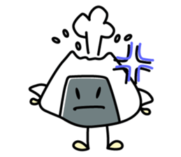 rice ball! sticker #12585847