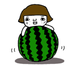 ohitorisama(summer) sticker #12585939