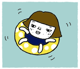 ohitorisama(summer) sticker #12585944