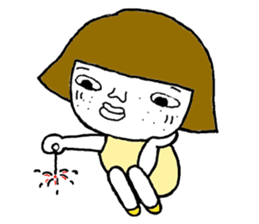 ohitorisama(summer) sticker #12585948