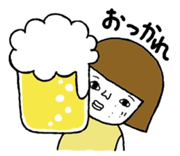 ohitorisama(summer) sticker #12585953