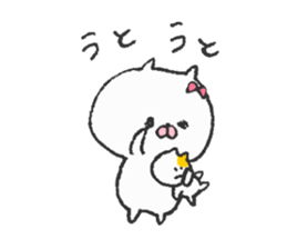 LOVE life of Nekoko sticker #12586249