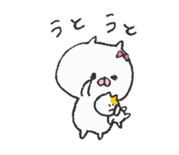 LOVE life of Nekoko sticker #12586249