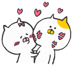 LOVE life of Nekoko sticker #12586289