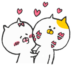 LOVE life of Nekoko sticker #12586289