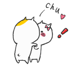 LOVE life of Nekoko sticker #12586295