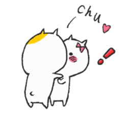 LOVE life of Nekoko sticker #12586295