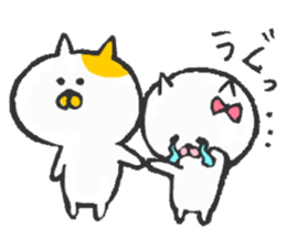 LOVE life of Nekoko sticker #12586309