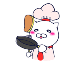 Daily life of the Bucha cat sticker #12586629